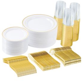 Plastic cutlery set