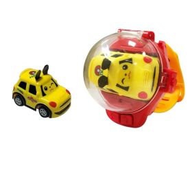 Mini RC Car Watch Toys,USB Charging Cartoon RC Car Gifts (style: style 7)
