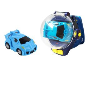 Mini RC Car Watch Toys,USB Charging Cartoon RC Car Gifts (style: style 3)